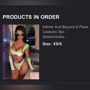 Fashion Nova Buzz Lightyear Set